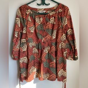 To the Max cotton empire waist top